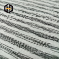 Stripe soft elastic jersey yarn dyed stretch fabric